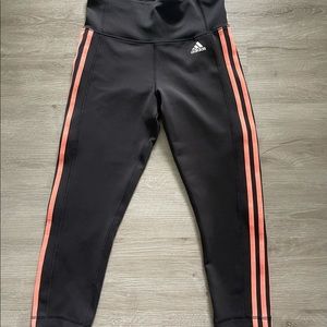 ADIDAS 3 Striped Capris Legging